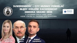 Suwerenność – Obrona granic 2025 Robert Bąkiewicz, Marian Piłka